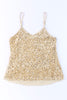 Sequin V-Neck Cami