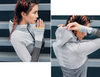 Women Running Hooded  Yoga Sport Zipper Jacket - Verzatil 