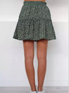 Women's high waist ruffle floral skirt -  Women's Bottom - Verzatil 