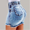 High Waist Sexy Pencil Jeans Skirt - Women's Bottom - Verzatil 