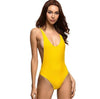 Sexy Solid Color One Piece Bikini Ladies Swimwear - Verzatil 