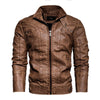 Leather PU retro JACKET - Verzatil 