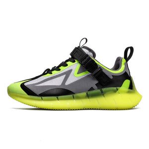 Luminous Trend Mesh Breathable Running Shoes - Verzatil 