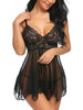 Sexy Lingerie Sexy Lingerie Front Slit Nightdress - Verzatil 