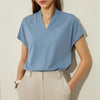 Slim Summer Thin Solid Color Top - Women's Top - Verzatil 