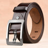 Two Layers Of Cowhide Belt For Men With Needle Buckle Belt - Verzatil 