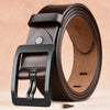 Two Layers Of Cowhide Belt For Men With Needle Buckle Belt - Verzatil 