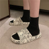 Thick - Soled Indoor Home With Non - Slip Bath Soft - Soled Slippers - Verzatil 