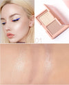 Two-Tone Delicate Natural Blush Highlighter Powder - Verzatil 