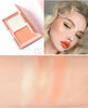 Two-Tone Delicate Natural Blush Highlighter Powder - Verzatil 