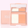 Two-Tone Delicate Natural Blush Highlighter Powder - Verzatil 