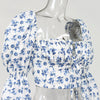 Cashmere Royal Blue Jacket Short Sleeves - Women's Top - Verzatil 