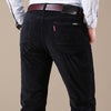Explosive Style Straight Slim Stretch Casual  Pants Business Wild Men's Corduroy Jeans - Verzatil 