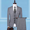 Men's Suits, Checkered, Three-Piece Suits - Verzatil 