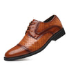 2020 Fall New European Style British Large Size Men's Shoes Woven Fashion Brooch Carved Men's Formal Leather shoes