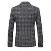 Men's Suits,  Slim-fitting Plaid Suits - High Quality - Verzatil 