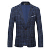 Men's Suits,  Slim-fitting Plaid Suits - High Quality - Verzatil 