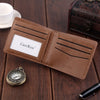 New Retro Men'S Short Wallet Customization - Verzatil 