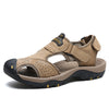 Baotou Anti-Collision Breathable Casual Leather Sandals Shoes - Verzatil 