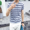 Casual striped Men's T-shirt - Verzatil 