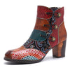 Vintage boots with chunky heels - Women's Shoes - Verzatil 