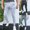 Striped men's casual pants - Verzatil 