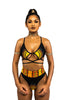 Two-Pieces Bath Suits Bikini Set Sexy Geometric Swimwear Swimsuit - Verzatil 