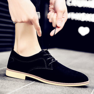 Men's suede leather Shoes - Verzatil 