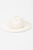 Fame Slice of Chic Herringbone Chain Fedora