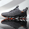 Dragon scale running shoes woven breathable - Men's Shoes - Verzatil 