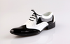 Black-and-white fashionable men's Shoes - Verzatil 