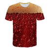 Beer Cola Bubble 3D Print T-Shirt - Verzatil 