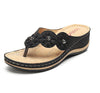 Retro Slope With Casual Flip-Flops - Women's shoes - Verzatil 