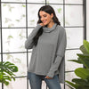 Irregular long casual sweater - Verzatil 