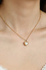 18K Gold Plated Heart Pendant Necklace