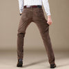 Explosive Style Straight Slim Stretch Casual  Pants Business Wild Men's Corduroy Jeans - Verzatil 