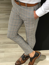 Men's casual plaid pants - Verzatil 