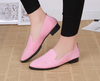 Suede round head single shoes low heel casual comfort- Women's shoes - Verzatil 