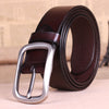 Leather belt buckle male pure leather belt young men's belt all-match - Verzatil 