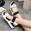 Platform elastic sandals - Women's shoes - Verzatil 