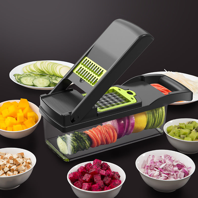 1pc PC Vegetable Cutter, Multifunction Vegetable Slicer Dicer Cutter For  Kitchen