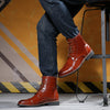 Plus size British style men's boots leather boots men's shoes - Boots Shoes - Verzatil 