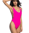 Sexy Solid Color One Piece Bikini Ladies Swimwear - Verzatil 