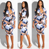 Women Summer Elegant Dresses Streetwear Stretchy High Waist - Verzatil 