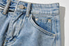 Side Cut Denim Skirt Women's New Sexy Bag Hip Skirt - Women's Bottom - Verzatil 