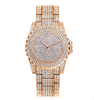 Fashion Bling Casual Ladies Female Quartz Gold Watch Crystal Diamond - Verzatil 