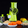 Vegetable Cutter Round Mandoline Slicer Potato Julienne Carrot Grater Cheese - Verzatil 