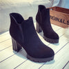 New lady Martin boots waterproof platform rough heel European and American Style - Women's Shoes - Verzatil 