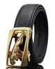 Men Automatic Buckle Leather Belts - Verzatil 