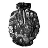 3D Hoodie Horror Character Hoodie Shirt - Verzatil 